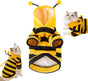 Bee Cat Costume - Small Hooded Set for Dog and Cat - Halloween Pet Costume V1188-MS101-01038-1