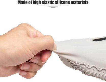 Waterproof shoe covers - Rain boot covers - Non-slip rain boots - Overshoe-style rain boots - Blue - Size V1188-MS101-01043-1