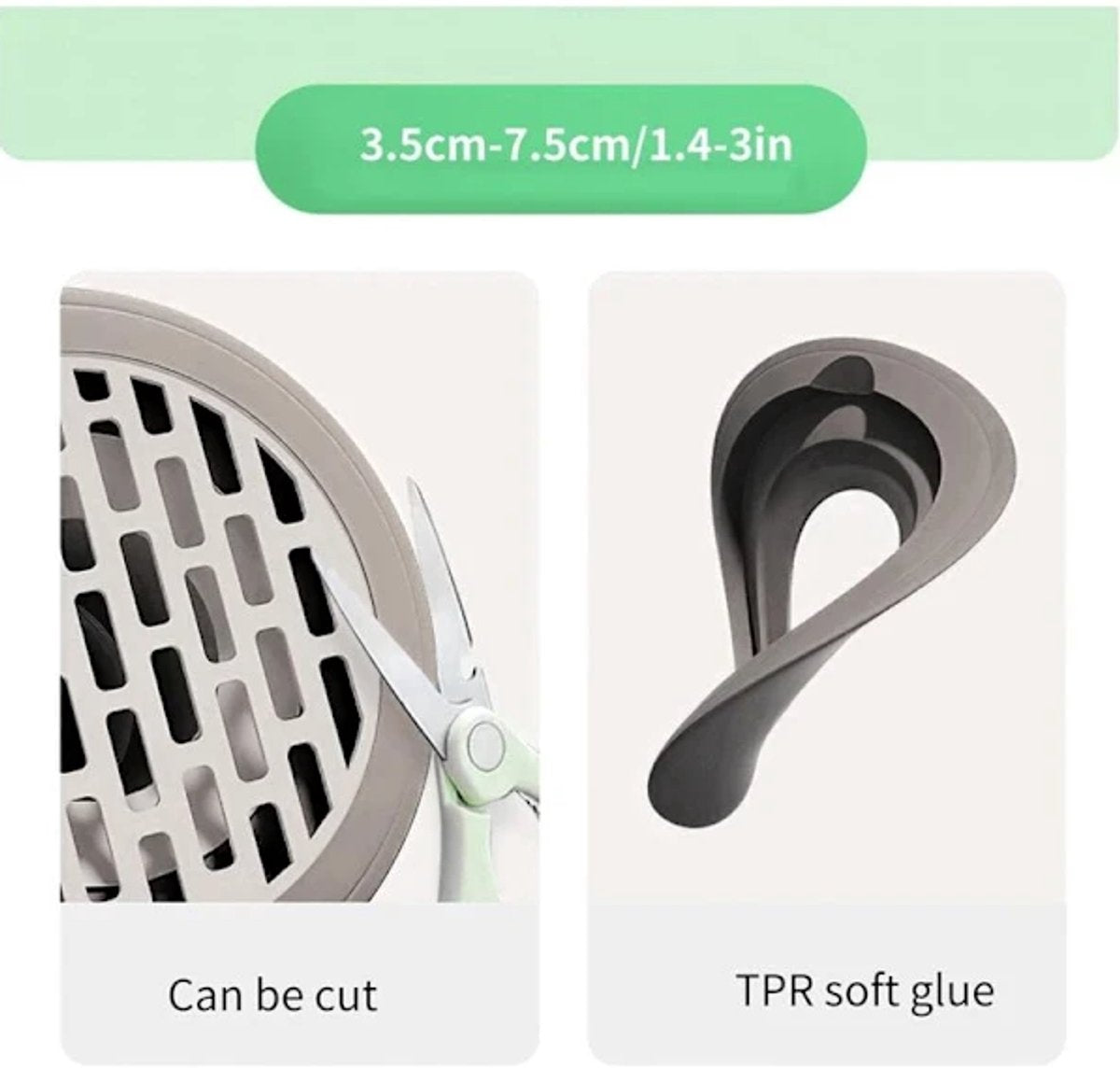 Non-return valve - Odor-proof, for shower/washbasin/kitchen V1188-MS101-01045-1