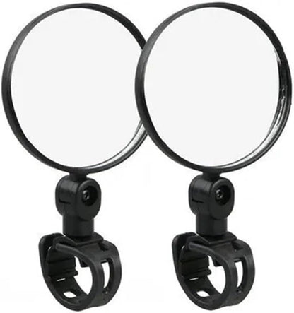 Motorcycle rearview mirror - bicycle rearview mirror 360-degree rotatable auxiliary convex mirror - bicycle V1188-MS101-01046-1