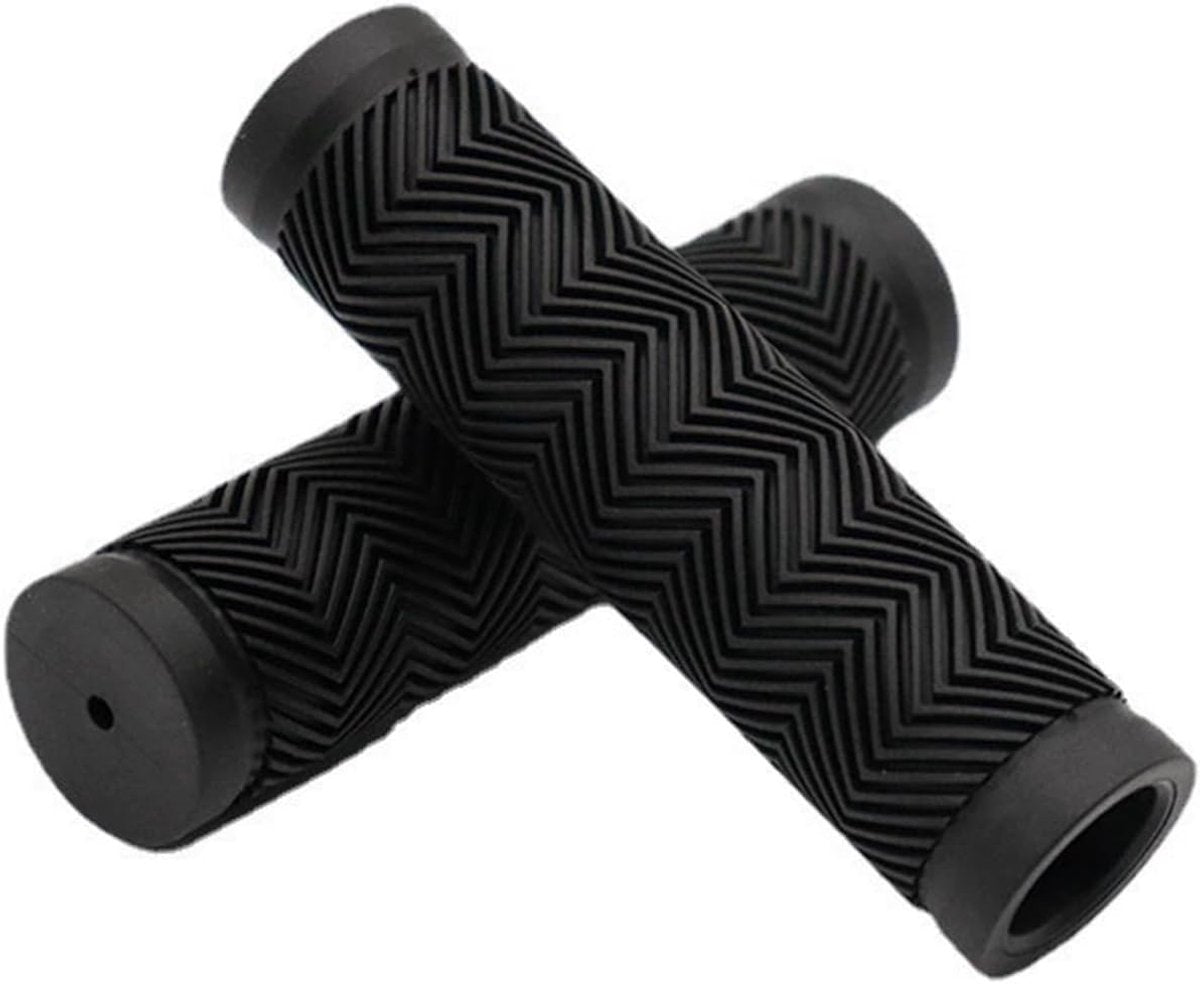 Bicycle handlebar grips - 90 mm long - suitable for bicycles, mountain bikes, beach cruisers, scooters, and V1188-MS101-01053-1