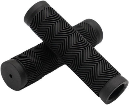 Bicycle handlebar grips - 90 mm long - suitable for bicycles, mountain bikes, beach cruisers, scooters, and V1188-MS101-01053-1