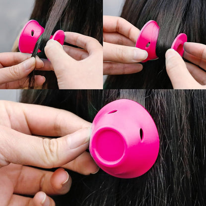 Curlers 40-piece - Pink, 20 large + 20 small curling brushes V1188-MS101-01055-1