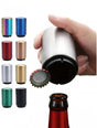 Automatic Corkscrew - Push System, Stainless Steel Color V1188-MS101-01056-1