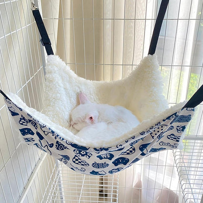 Cat Basket - Cat Hammock - Adjustable, soft, hanging pet bed - Suitable for cats, ferrets, puppies, rabbits V1188-MS101-01060-1