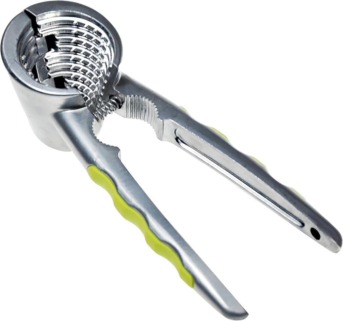 Nutcracker - with non-slip silicone handle - suitable for walnuts, almonds, hazelnuts, and pistachios V1188-MS101-01069-1