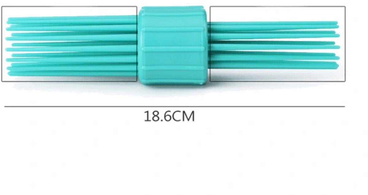 Hairdressing Tool 2-piece - Hair comb + roller curler V1188-MS101-01077-1
