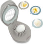Egg slicer - stainless steel egg slicer - Suitable for slicing eggs - Multifunctional egg slicer - Comes with V1188-MS101-01090-1