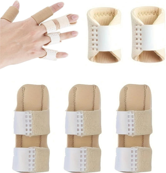 Finger Brace - Finger Splint - Adjustable - Bendable - One Size - Suitable for All Fingers - Finger V1188-MS101-01130-1