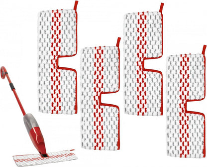 pieces - Floor cloth mop refill - Suitable for Vileda 1-2 Spray MAX/o-cedar ProMist Max - microfiber - V1188-MS101-01163-1
