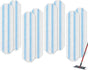8-Pack - Microfiber mop pad replacement suitable for O Cedar H2pro mop system - Mop head replacement suitable V1188-MS101-01187-1