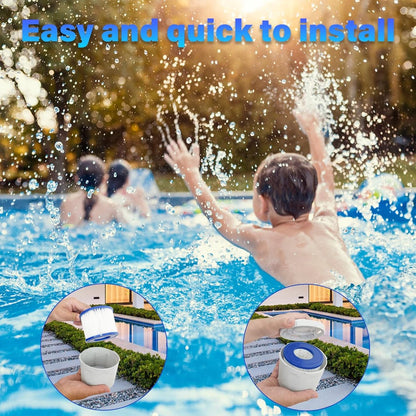 4 x Filter VI for swimming pool - suitable for Bestway Miami, Lay-Z-Spa Pool filter - Filter cartridge VI V1188-MS101-01192-1