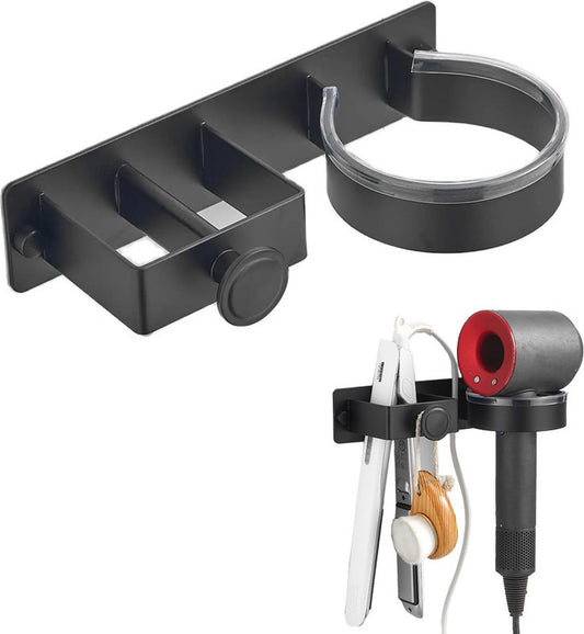 Hair Dryer Wall Bracket Holder - Hair Dryer - Hair Dryers - Hair Dryer Holders - Bathroom Hanging Rack - Hair V1188-MS101-01236-1