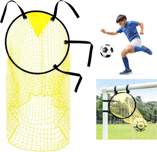 Cross Target with Ball Net - Football Training Equipment - Football Net - Football Goal - Football Kick Net V1188-MS101-01242-1