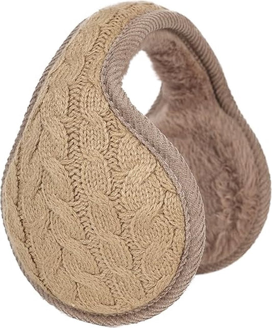 Warm Ear Warmers - Ear Warmer - Classic Winter Ear Warmers - Fleece Ear Warmers - Wraparound Sturdy Soft V1188-MS101-01254-1