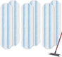 6-Pack - Microfiber mop pad replacement suitable for O Cedar H2pro mop system - Mop head replacement suitable V1188-MS101-01258-1