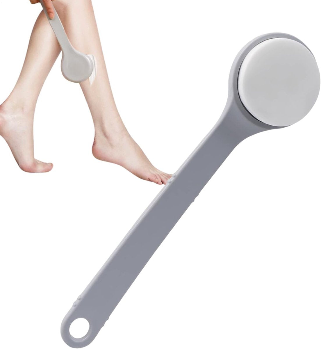 Lotion application aid - Professional back brush - Comfortable ergonomic grip applicator - back application V1188-MS101-01264-1