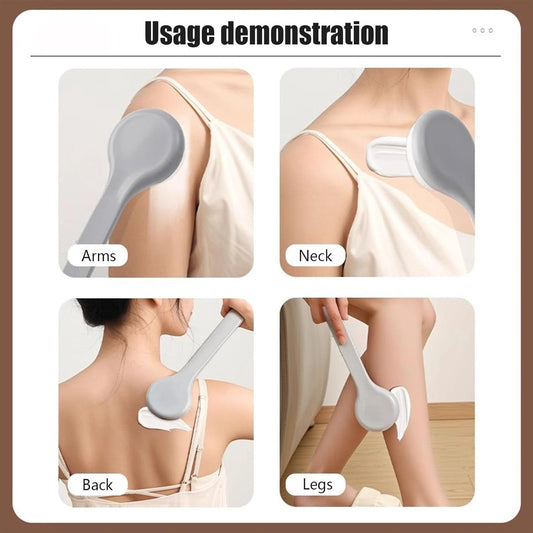 Lotion application aid - Professional back brush - Comfortable ergonomic grip applicator - back application V1188-MS101-01264-1