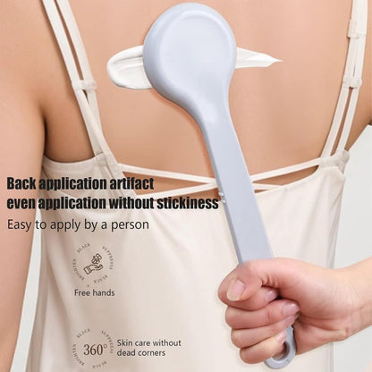 Lotion application aid - Professional back brush - Comfortable ergonomic grip applicator - back application V1188-MS101-01264-1