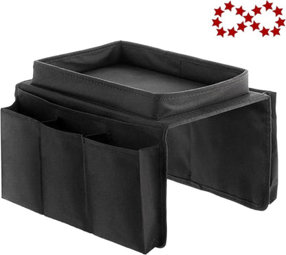 Sofa Tray with Organizer - Armrest Tray - Black V1188-MS101-01284-1