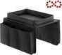Sofa Tray with Organizer - Armrest Tray - Black V1188-MS101-01284-1