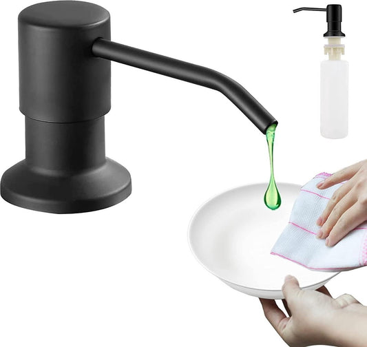 Built-in Soap Dispenser - 300ML - Stainless Steel - 360 degrees Rotatable - Convenient - Practical - Durable V1188-MS101-01288-1