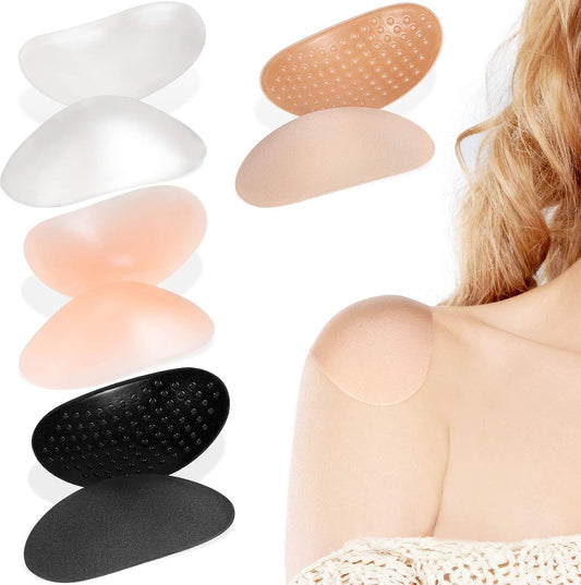 Premium Self-Adhesive Shoulder Pads - 4 Pairs - Reusable - Shoulder Pads for Women's Clothing - Shoulder Pads V1188-MS101-01295-1