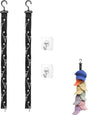 Hat Rack - 2 Pieces - Cap Rack - Cap Organizer - Wall Hat Hook - Hat Holder - Simple Hat Rack - Clothes V1188-MS101-01317-1