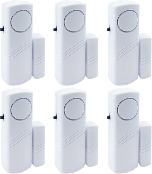 Alarm - 6-piece - Professional door/window alarm - Siren - Security Siren - Wireless anti-burglary alarm - V1188-MS101-01321-1