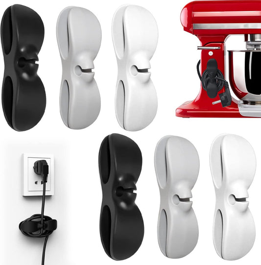 Cable Organizer - 6 Pieces - Cable Organizer - Cable Reels - Winder Cord Clip - Cable Wire Clips - Cord V1188-MS101-01329-1