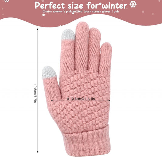 Women's Gloves - Glove - Touchscreen Gloves - Men's Gloves - Warm Gloves - Winter Gloves - Full Finger V1188-MS101-01331-1