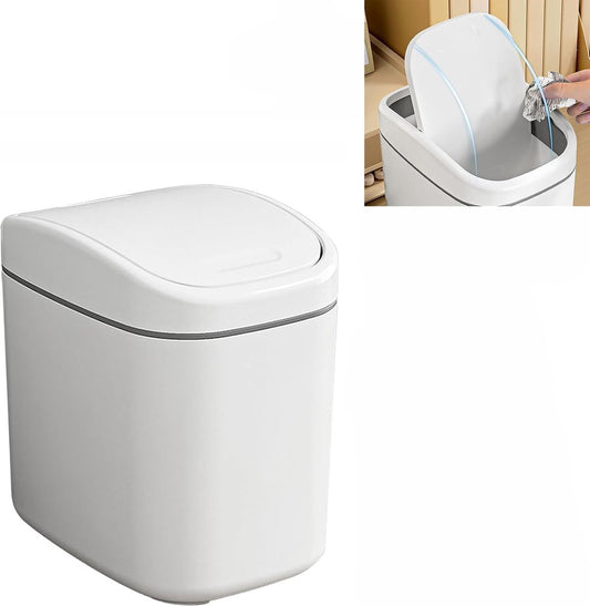 Countertop Waste Bins - Car Trash Can - With Flip-Up Lid - Small Countertop Waste Bin - Mini Trash Can - V1188-MS101-01339-1
