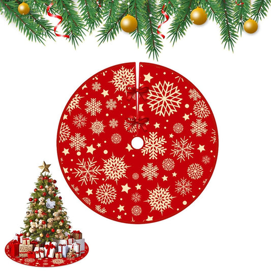 Christmas tree skirt - Christmas tree rug - Christmas rug - Tree blanket - Christmas tree rugs - 90 cm - V1188-MS101-01340-1