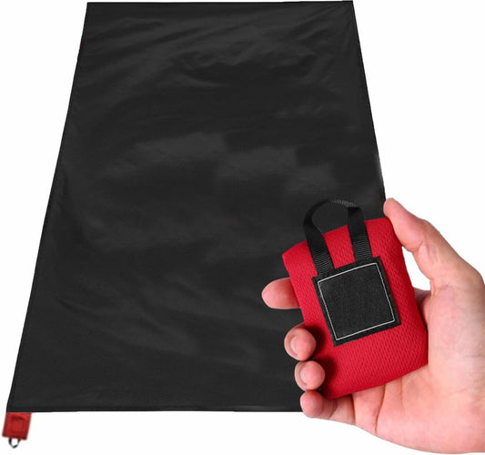 Mini Pocket Picnic Blanket - Sack Blanket - 150 x 110 Cm - Water-Repellent & Lightweight - Outdoor Blanket - V1188-MS101-01341-1
