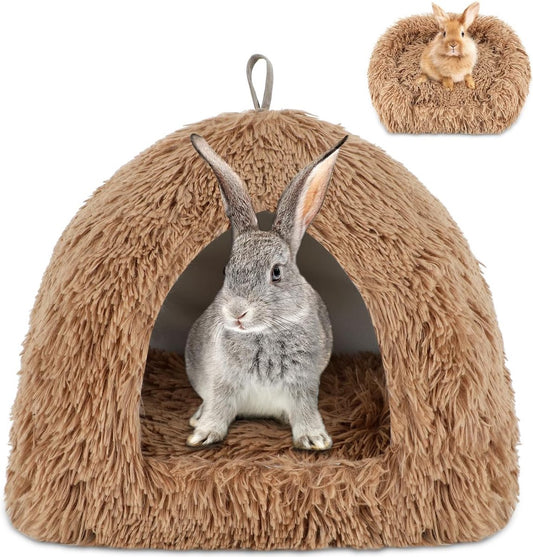 Cat Basket - Rabbit House - Cat House - Plush - Warmth - 40x40x37 CM - Rodent - Cat Bed - Kitten Basket - V1188-MS101-01351-1