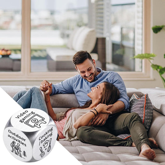 Dice - High-quality Dice - Creative Dice Playing - Creative decision-making toy - Anniversary / Valentine's V1188-MS101-01368-1