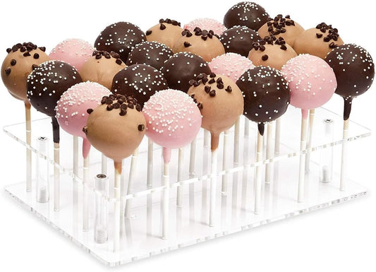 Cake Pop Baking Mold - 21 Holes - Lollipop Display Stand - Lollipop Holder - Cake Pop Maker - Cake Pop Set - V1188-MS101-01369-1