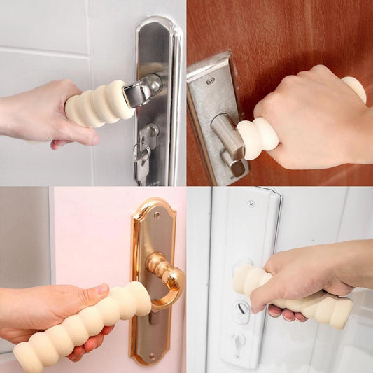 Door Stop - 4 Pieces - Wall Protector - Door Handle Protective Cover - Door Handle Buffers - Flexible Door V1188-MS101-01374-1