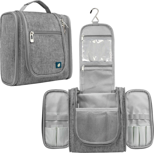 Toiletry Bag with Hook - For Women and Men - Hanging Toilet Travel Bag with Hook - Hanging - Travel & Camping V1188-MS101-01386-1