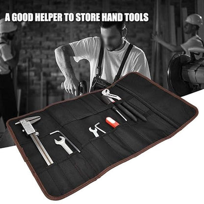 Roll-Up Case - Tool Bag - 600d Oxford Cloth - With Handle - Water-Resistant - Portable - Inner Pocket with V1188-MS101-01390-1