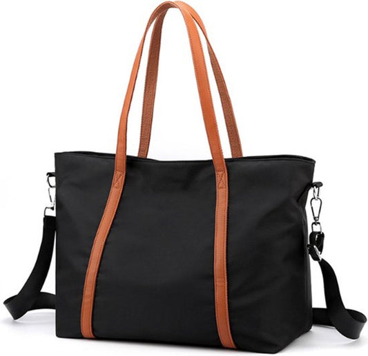 Women's Handbags - Women's Shopper Bag with Zipper - Shoulder Bag - School Bag - Handbag - Shopper - Grocery V1188-MS101-01394-1