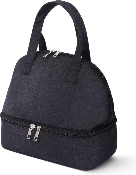 Insulated Lunch Bag - Family Picnic Bag - Reusable Waterproof Lunch Bags - Double Compartment Lunch Bags - V1188-MS101-01411-1