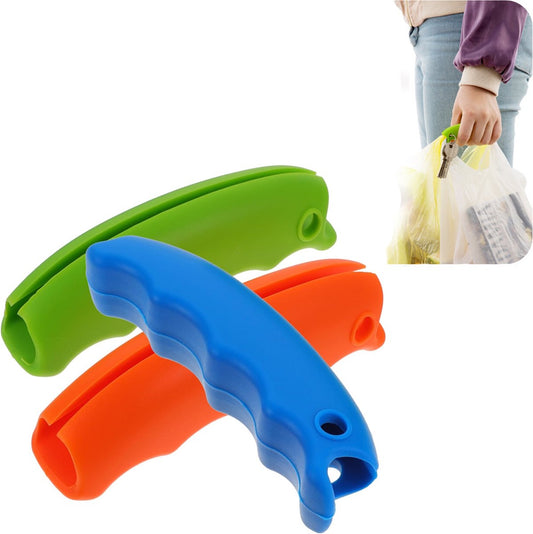 Shopping Bag Handle - 3 Pieces - Silicone Bag Grip Holder - Shopping - Handle - Grip - Plastic Bag Carrier - V1188-MS101-01414-1