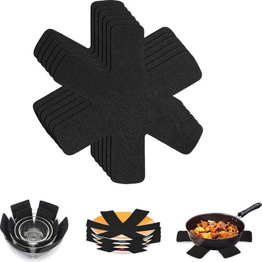 Pan Protectors - 6 Pieces - 38 Cm - Pan Protector - For Between Pans - Protection Set - Prevent Scratches on V1188-MS101-01415-1