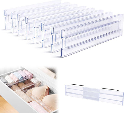 Drawer Divider - 8 Pieces - Drawer Organizer - Cutlery Organizer - Storage System - Drawer Trays - For V1188-MS101-01417-1
