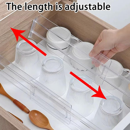 Drawer Divider - 8 Pieces - Drawer Organizer - Cutlery Organizer - Storage System - Drawer Trays - For V1188-MS101-01417-1