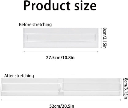 Drawer Divider - 8 Pieces - Drawer Organizer - Cutlery Organizer - Storage System - Drawer Trays - For V1188-MS101-01417-1