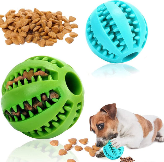 Dog Ball 5 Cm - 2 Pieces - Dog Toys - Dog Snack Ball - Dog Toys - Dog Chew Toy - Dog Toys - Dog Intelligence V1188-MS101-01422-1