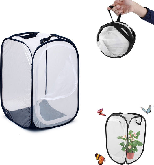 Insect Net - Insect and Butterfly Habitat Cage - Insect Breeding Net - Insect Hotel - Large Portable - Insect V1188-MS101-01442-1