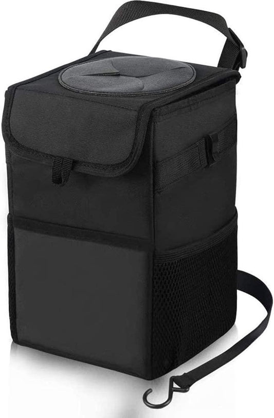 Car Trash Can - Car Seat Organizer - 6 L - Waterproof - Car Interior Accessories - Portable Vehicle Trash Can V1188-MS101-01446-1